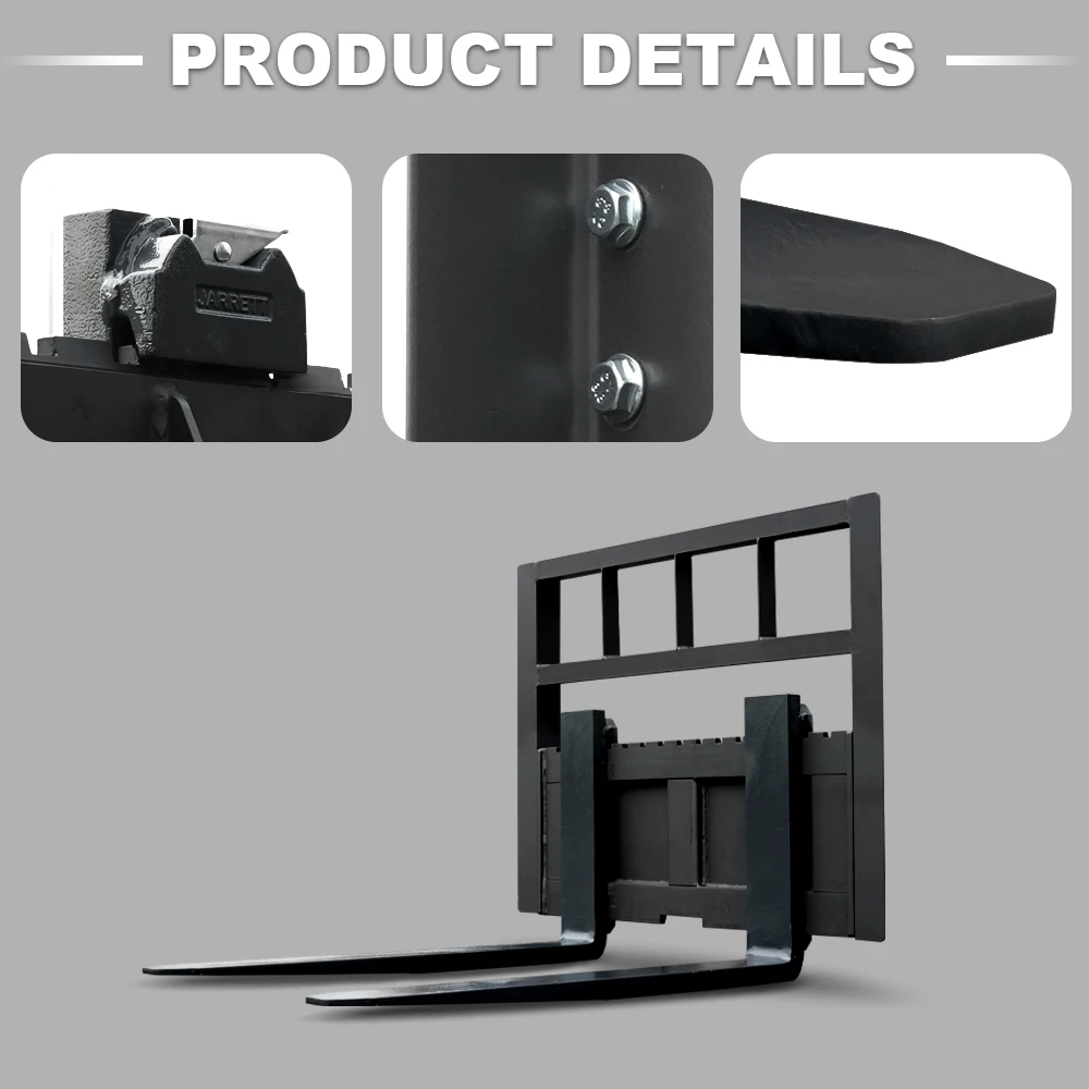 لأدوات التعامل مع المواد، شوكة مرفقة جرافة انزلاقية صغيرة، حامل توصيل سريع، معالجة مواد البناء