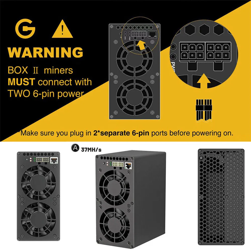 

Новый майнер GoldShell AE-BOX 37Mh/s 360W ALEO Miner Asic Miner