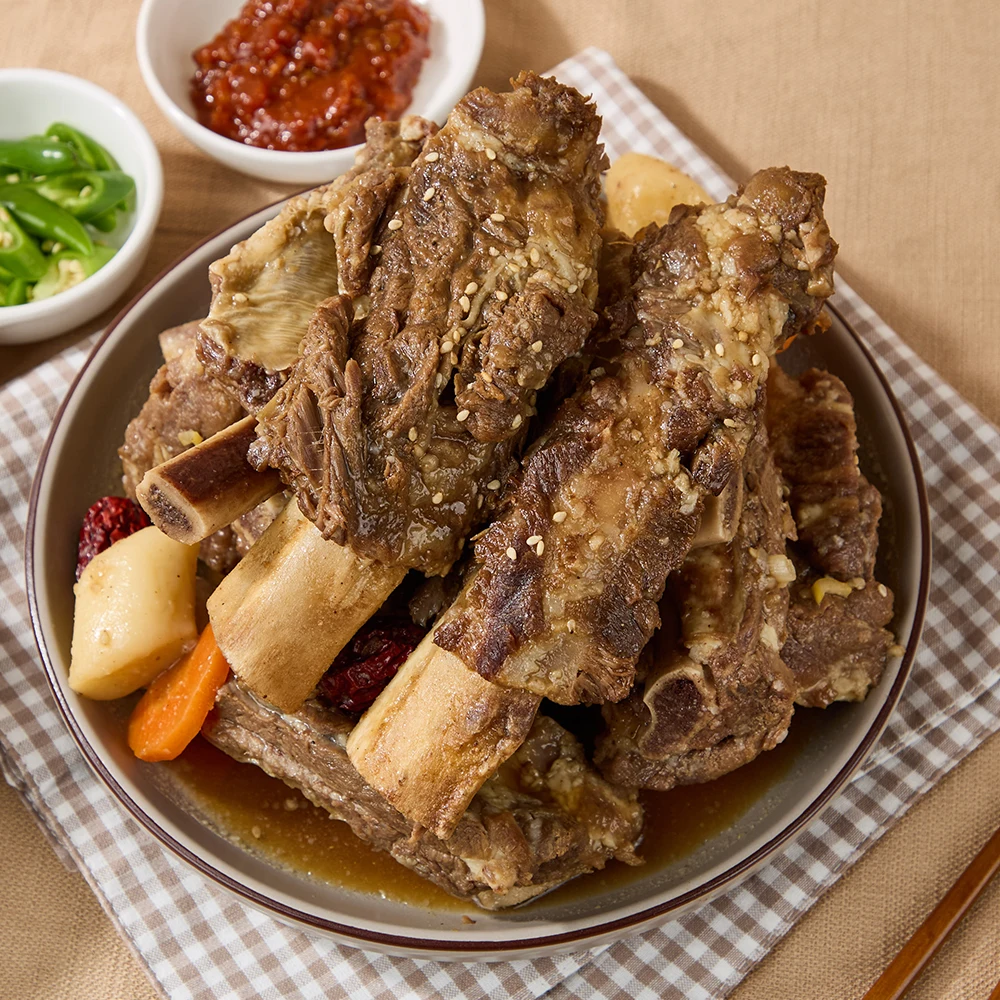 1.2KG + 1.2KG steamed rural beef ribs (Soy sauce/spicy)