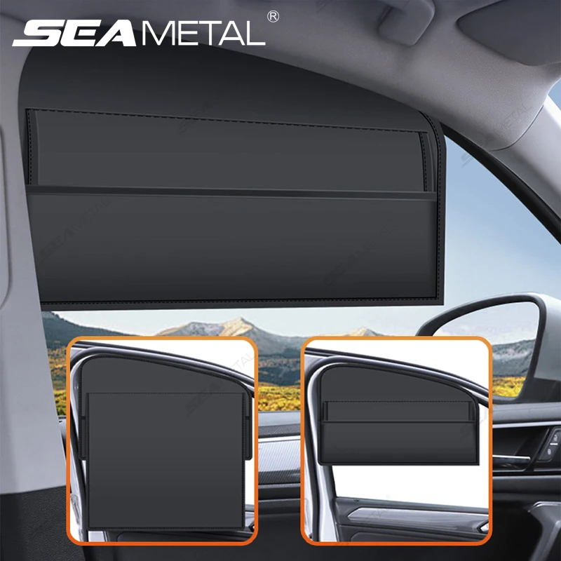 

SEAMETAL Car Window Sunshade 50%/100% Blocking Side Window Sun Protection Cover for Baby Magnetic Privacy Curtain Sun Shade