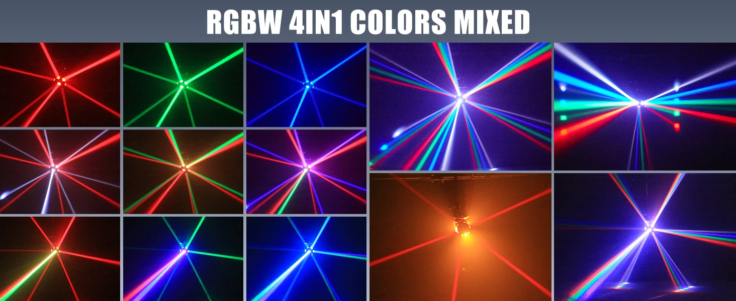 Colorful lighting shows