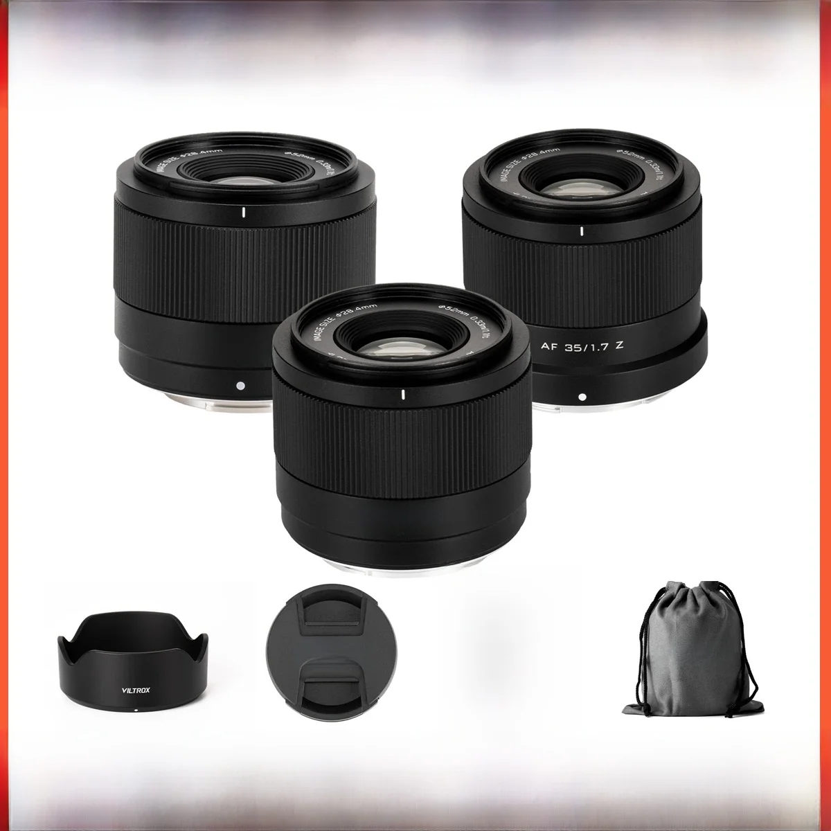 NOWY obiektyw Viltrox 35mm F1.7 Air Auto Focus APS-C Prime do Fuji xm5 X-T5 X-T30 II Nikon Z Mount ZFC Z50 Z7II Sony zve10 II a7iv — zdjęcie produktu 7