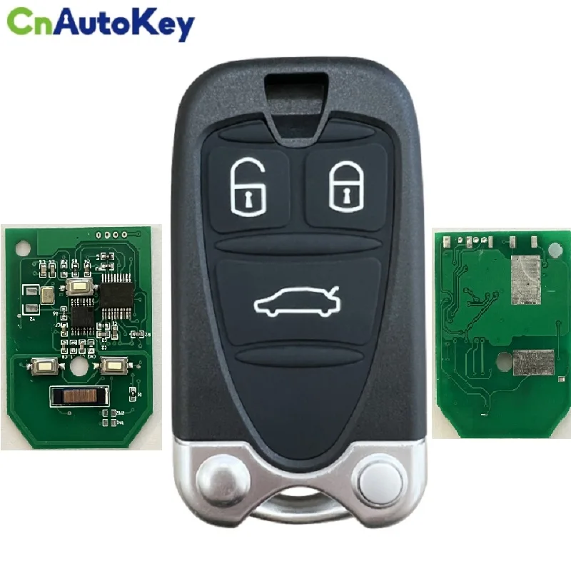 

CN092005 Smart Key for 2005-2011 Alfa Romeo 159 Brera Spider 3 Buttons 433MHz PCF7941 ID46 Chip part number 71740257 Europe