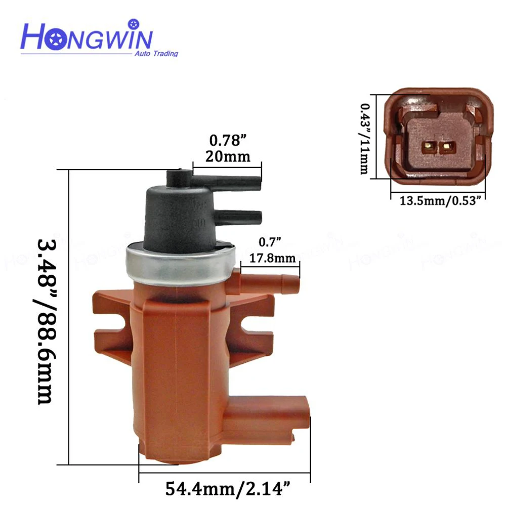 Turbo Pressure Solenoid Valve 1618C9 9652570180 9652997580 For Ford Focus C-max Fiesta Peugeot 206 207 307 407 1.6 2.0 TDCI HDI