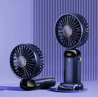 USB Type C Handheld Windmill Fan Desk Silent Wireless