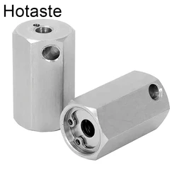 Hotaste 304 Stainless Steel Wire Rope One-Way Lock 2-4 Mm Steel Rope Fastening Lock Anti-Corrosion/Anti-Rust wire rope lock clip
