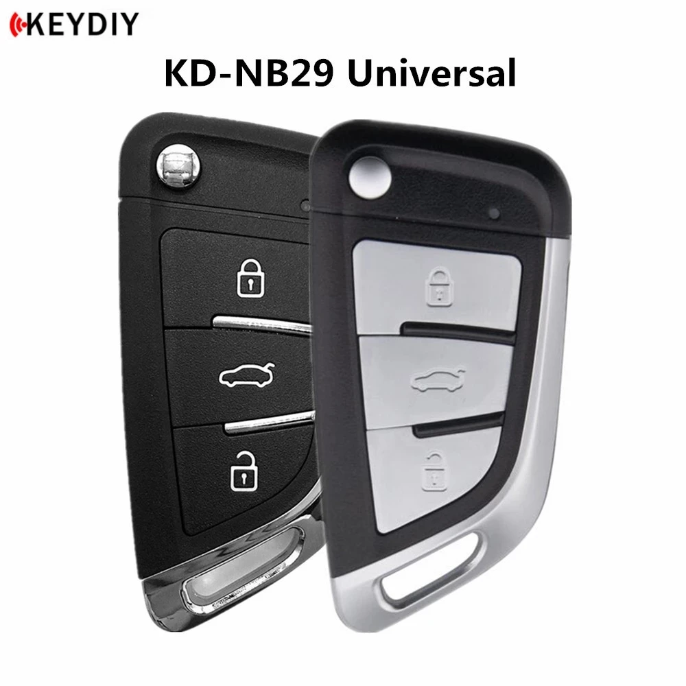 

5/10pcs KEYDIY Original KD900/KD-X2 Key Programmer NB29 Metal Button Universal Multi-functional KD MINI Remote Car Key