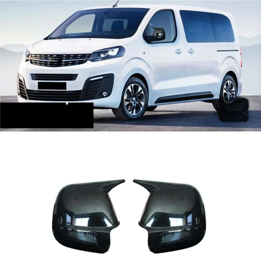 For Opel Zafira 2021 - 2024 Bat Style Mirror Cover Car Accessories Rearview Mirror Cover 2 Pieces Cover Tuning Parts