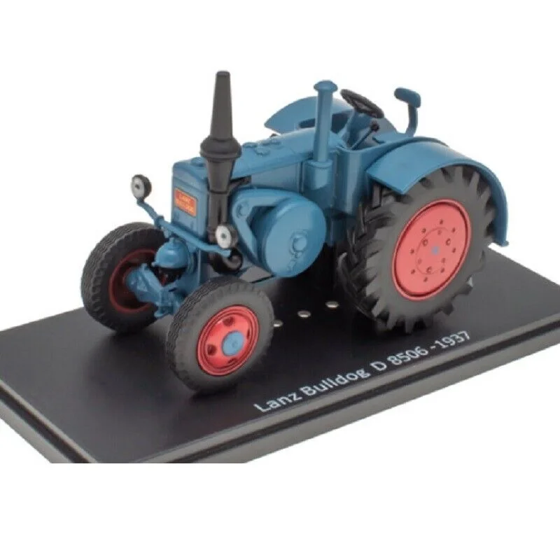 Atlas Collections, Lanz Bulldog D 8506 1957 Tractor, Scale 1:32, Diecast Miniature, Tractors of the World, Original Box Packaging, Base with Model Name and Year, High Quality Reproduction and Details