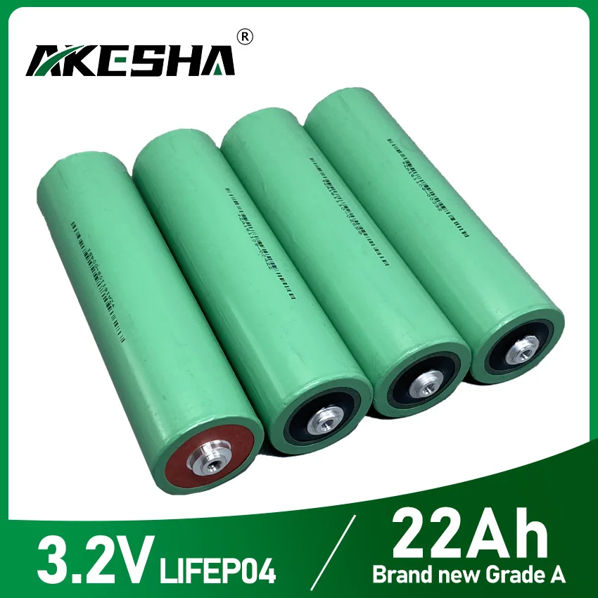 3.2V 22Ah 25Ah battery pack LiFePO4 phosphate Grade A cell for 4S 12V 24V Motorcycle Car motor batteries modification