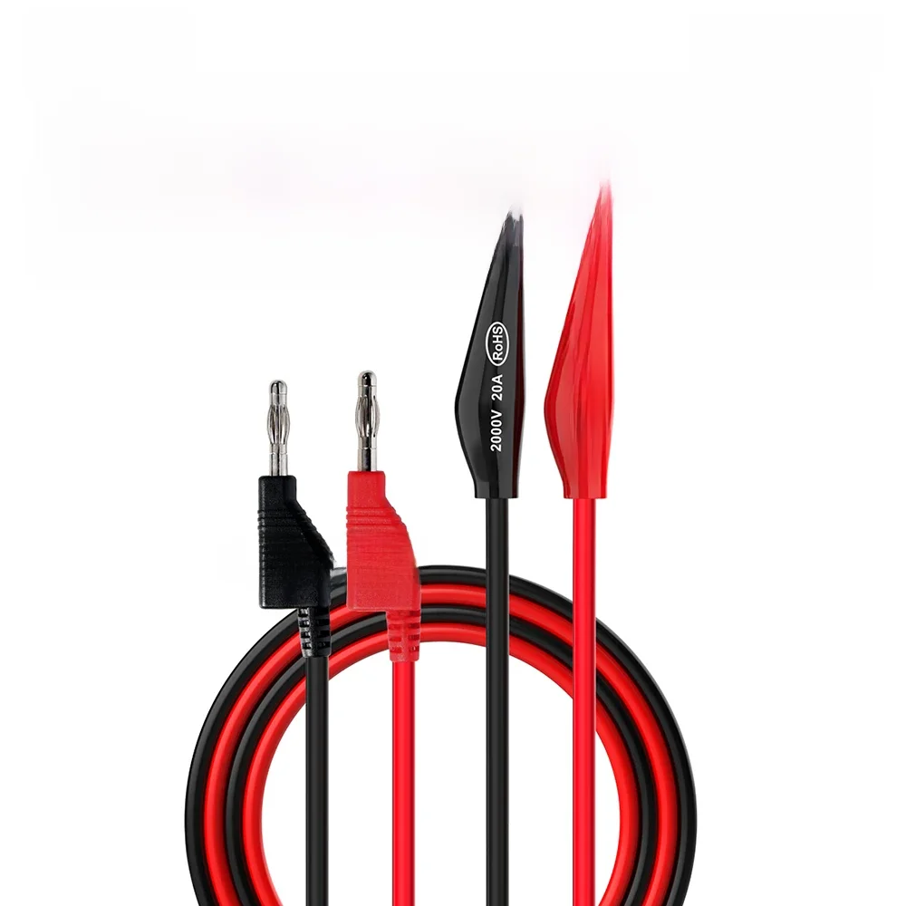 Multímetro Test Leads Kit, BST-060-JP, Power Test Wire, Lanterna Empilhada, Banana Plug, 4mm, Cabo