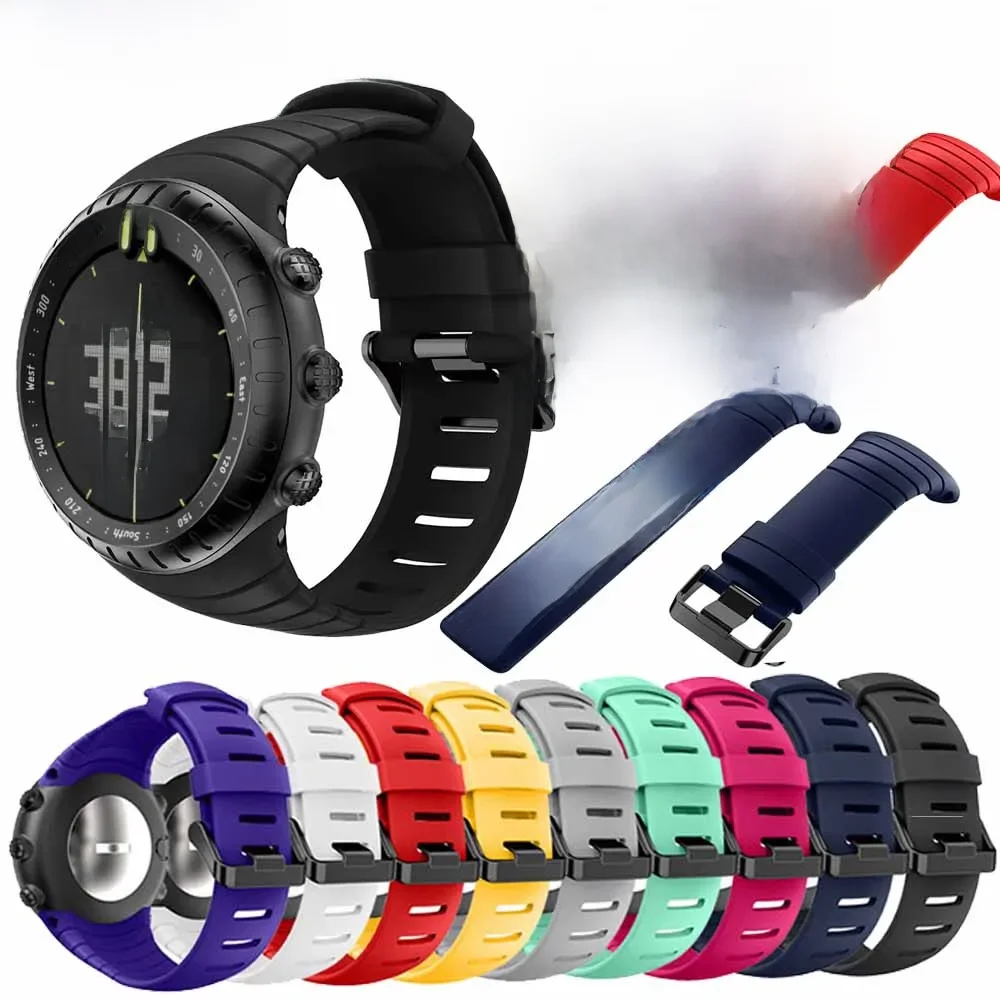 Armband freien Sport Silikon uhr strap Für Suunto Core armband Smart uhr Ersatz TPU Strap-Armband Zubehör