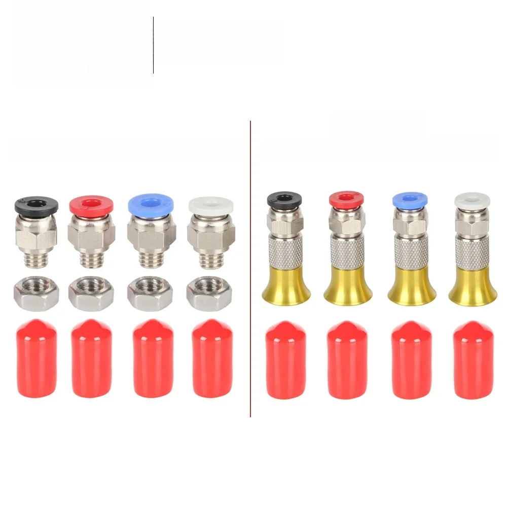 Pièces d'imprimante 3D, boîte de séchage de Filament, Tube PTFE 2.5x4mm, boîte sèche de bricolage, connecteur pneumatique PC4-M6 avec écrou pour Filaments ABS PLA