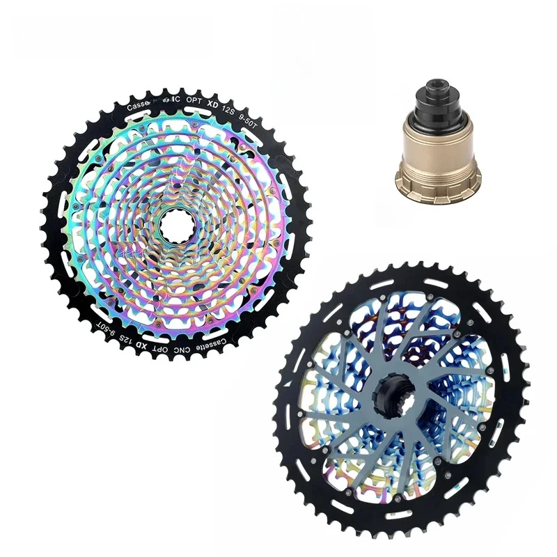 AliExpress NONE SUNSHINE XD Cassette Colorful Flywheel MTB 11/12 Speed K7 Mountain Bike Flywheel 9-42T 10-50T 10-52T For SRAM GX EAGLE