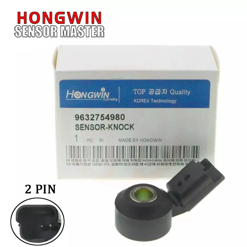 Knock Detonation Sensor 9632754980 594631 For Peugoet 206 207 307 CC 308 406 407 508 607 Citroen XSARA C3 C4 C5 DS3 DS4 MINI