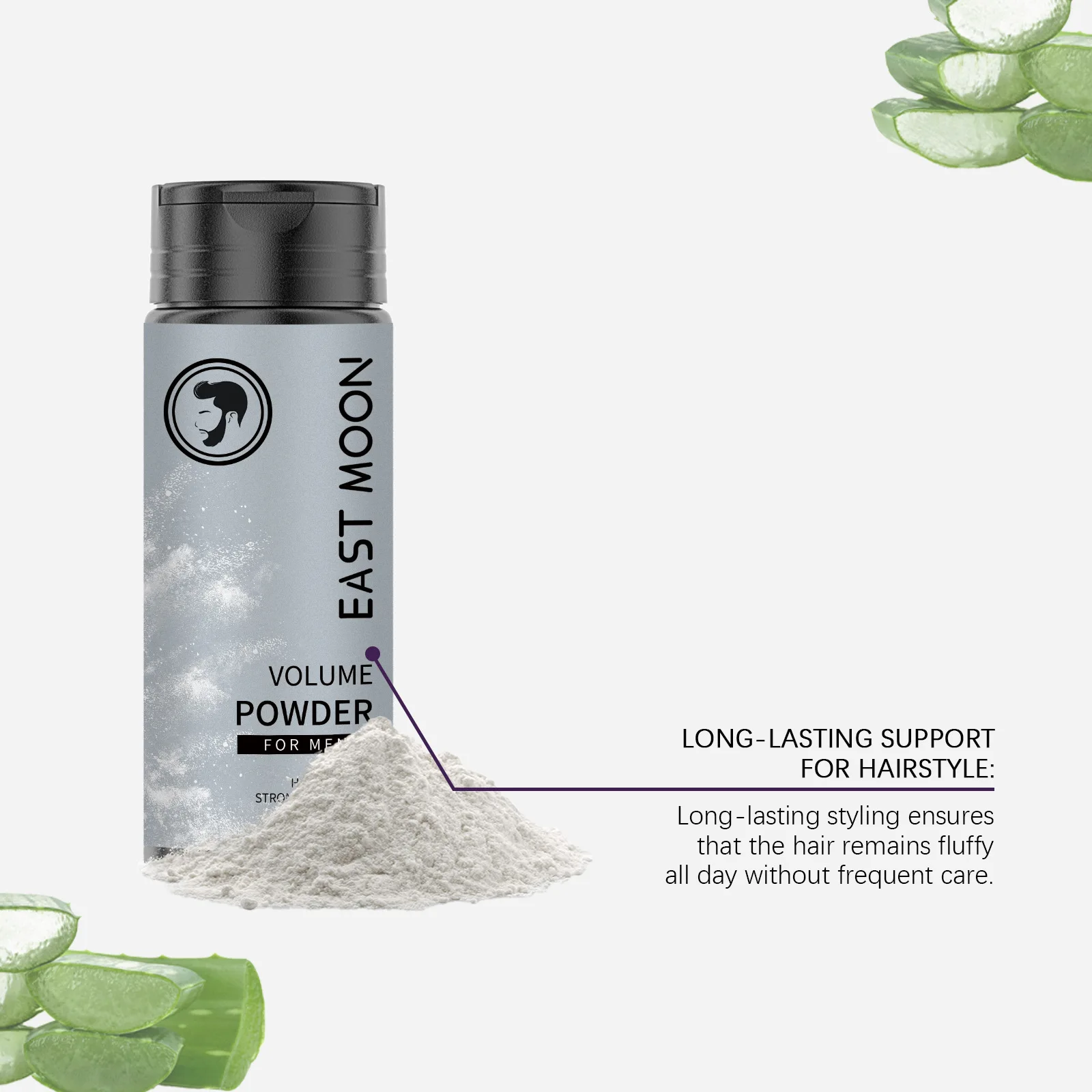 Men Hair Styling Powder Improve Volumizing Keep Fluffy Increasing Mattifying Oil Absorbing Matte Textured Hair Shaping Powders