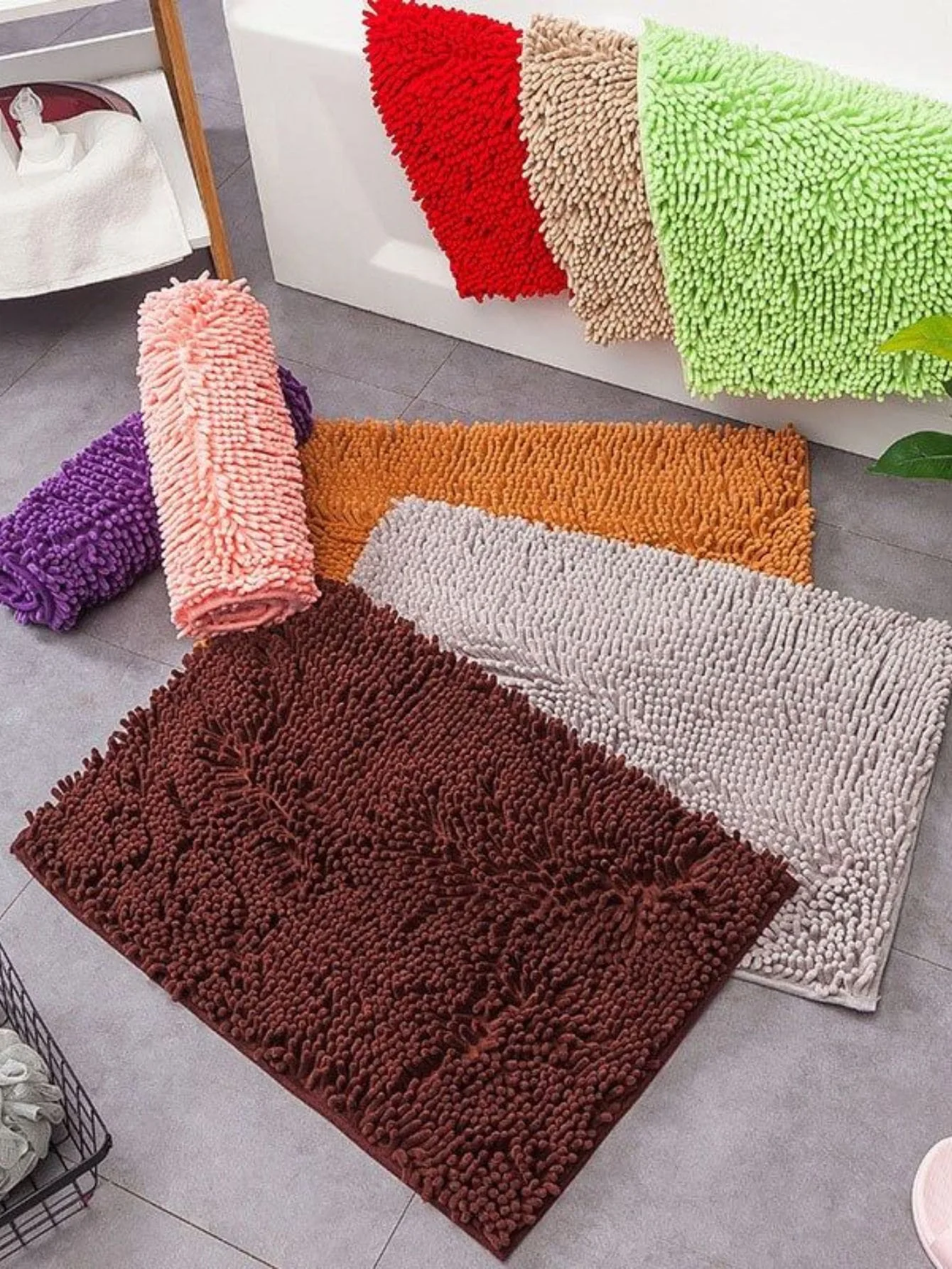 Carpet Noodles Anti-slip 60x40 Assorted Colors