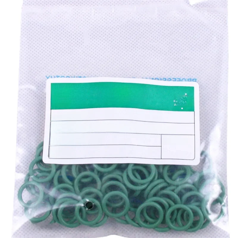 70 sztuk (10,8 * 2,4 mm) # 8 R134a Zestaw gumowych o-ringów NBR, odporność na wysoką temperaturę dla zaworu klimatyzacji samochodowej 5/16 3/8 1/2 — zdjęcie 2