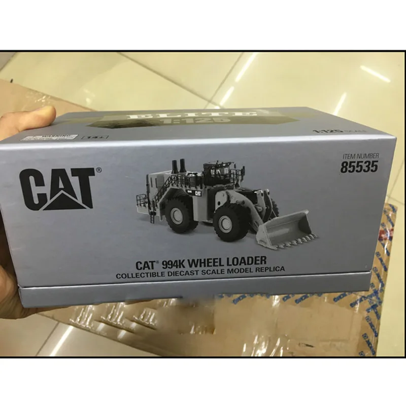 DM 1:125 Scale CAT 994K Wheel Loader Alloy Construction Truck Model 85535