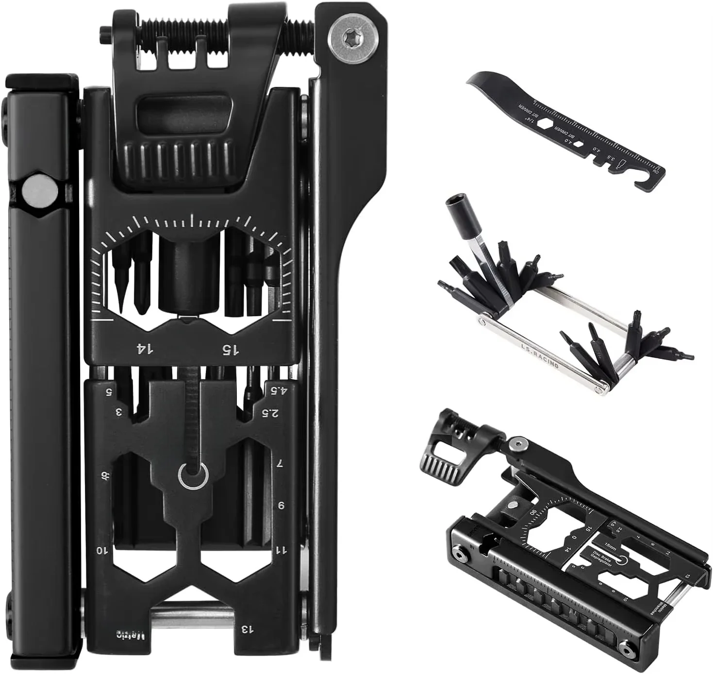AliExpress RPXBGUCKARHG 38-in-1 Multifunctional Portable & Detachable Bicycle Repair Tool Kit, Must-have Equipment for Outdoor Cycling