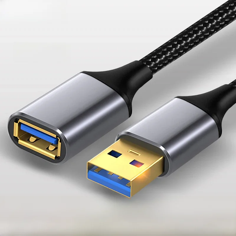 Cabo de extensão usb 3.0 cabo extensor macho para fêmea para smart tv ps4 ps3 xbox um ssd portátil