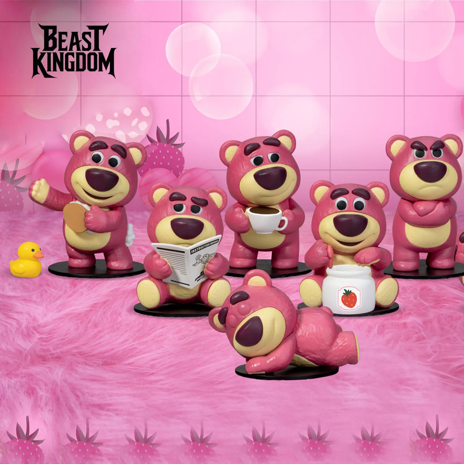 

[Official Authorization] One Strawberry Bear series blind box figurine desktop ornament, suitable as a gift desktop ornament.