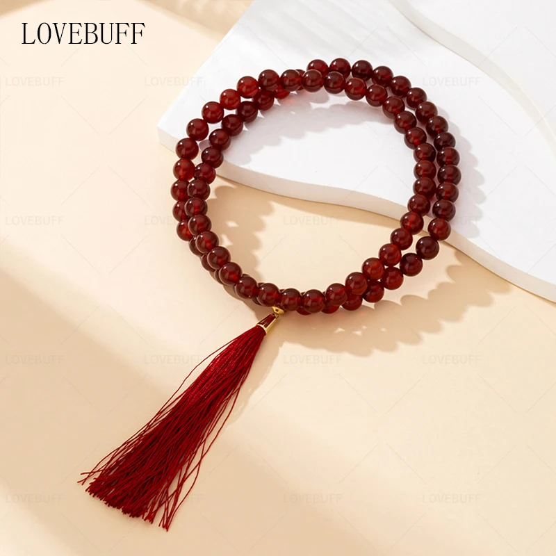 LOVEBUFF Tears of Themis Marius Birthday  Agate Beads Beaded Bracelet