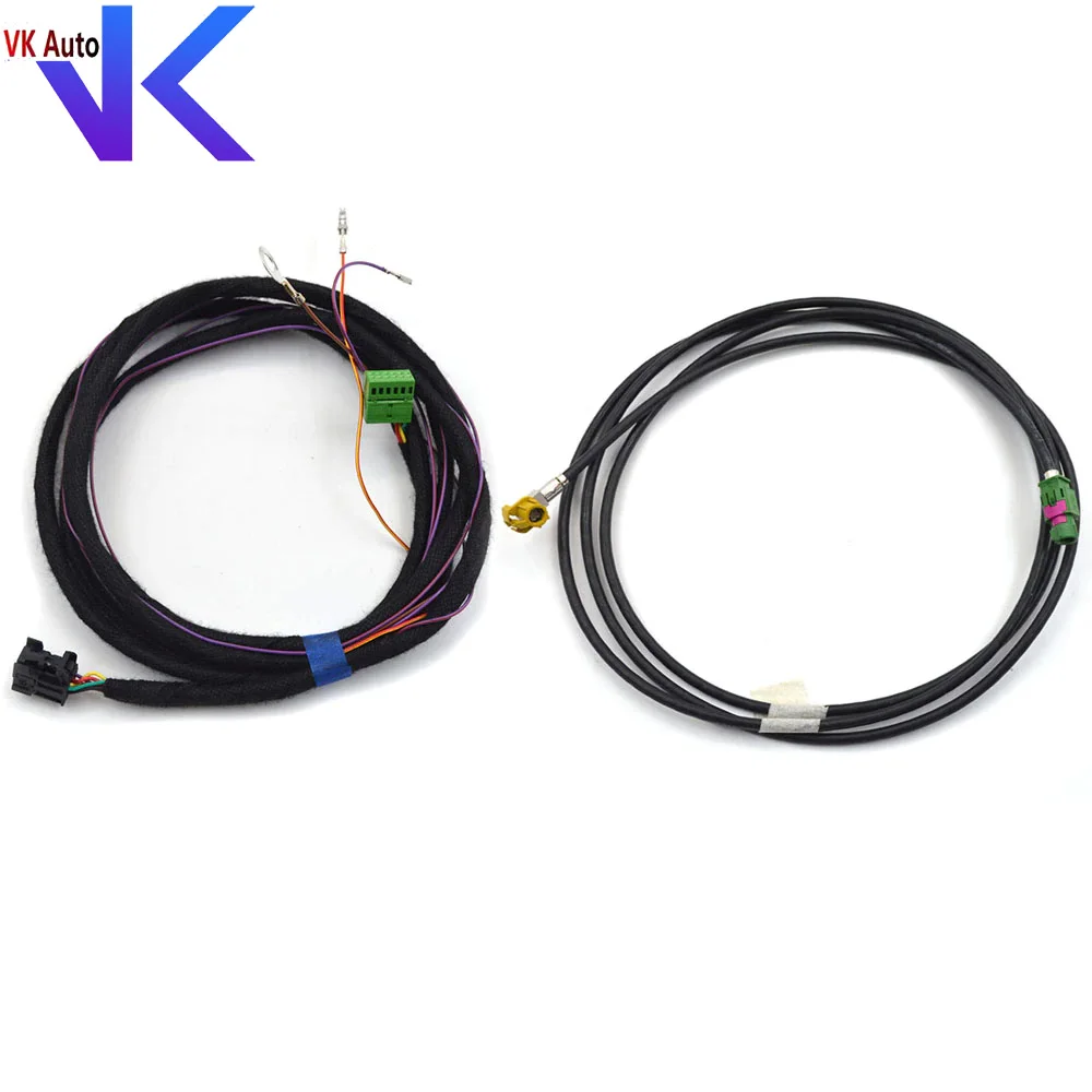 For VW Audi A4 B9 A5 B9 Q5 8W MIB 2 CarPlay MDI USB AUX IN Plug Cable 8W0 035 736 8W0035736 4M0 035 736 4M0 035 736