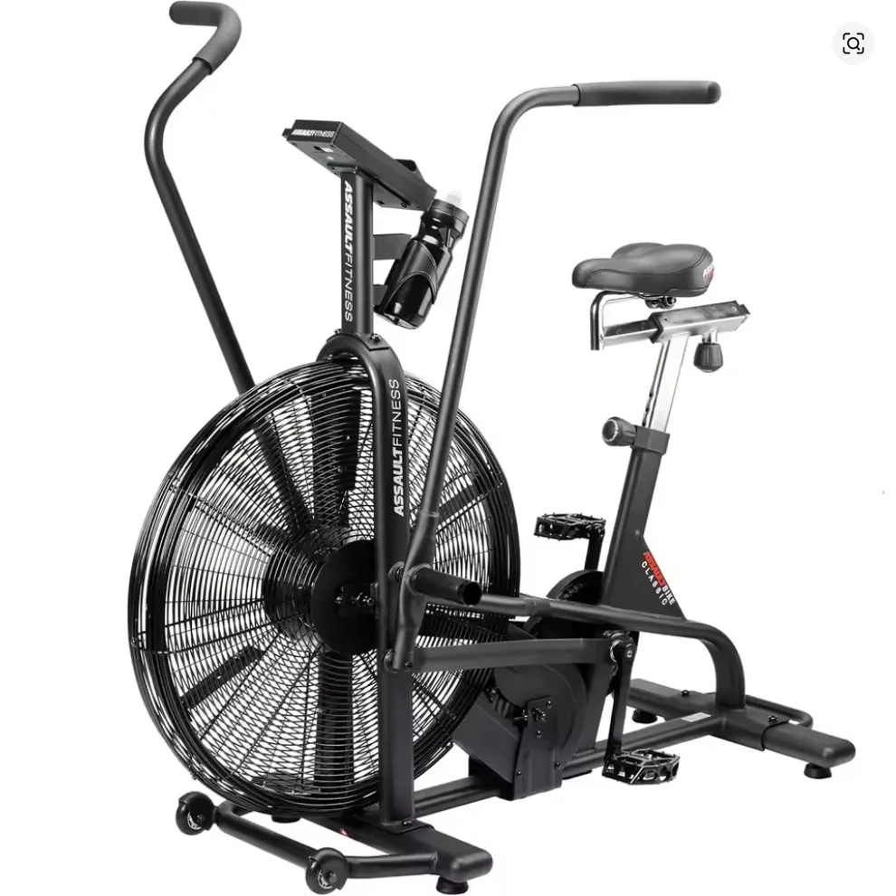 Ventas Globales de la Nueva Bicicleta Estática Comercial PowerMax Fitness Unisex para Adultos BA-2500C con Manillar Móvil, Lista para Exhibición
