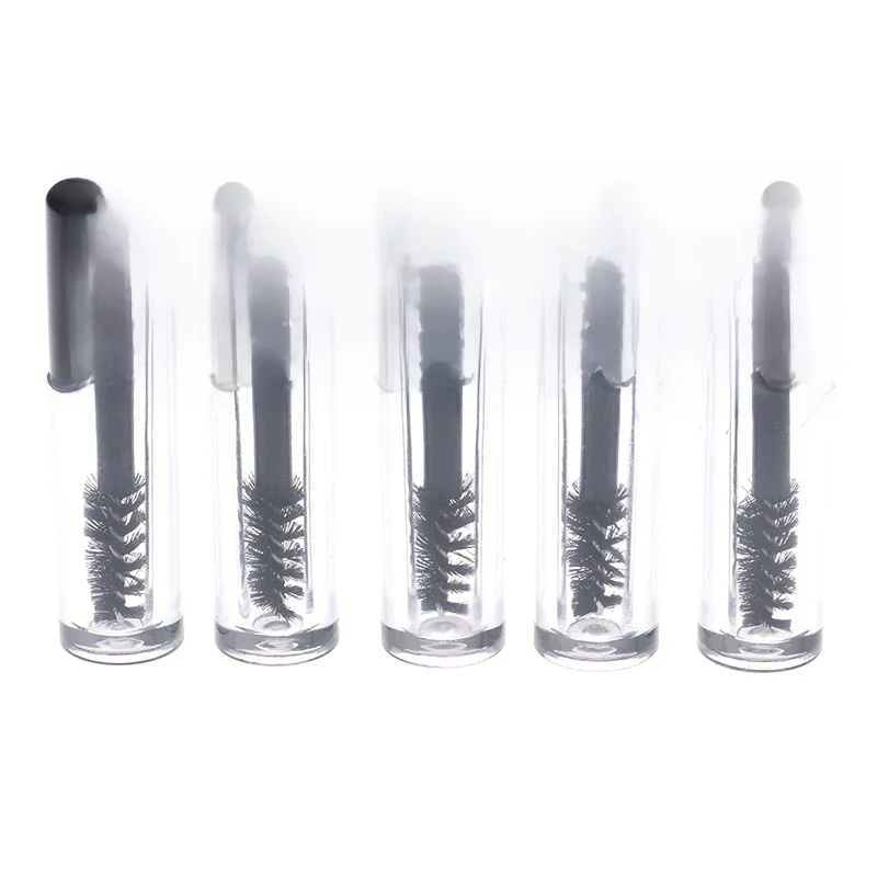 Bouteilles de Mascara vides avec baguette rechargeable, 5/10 pièces, Tube de Mascara vide de 0.8ml, bricolage, récipient de crème pour cils, bouteille de liquide