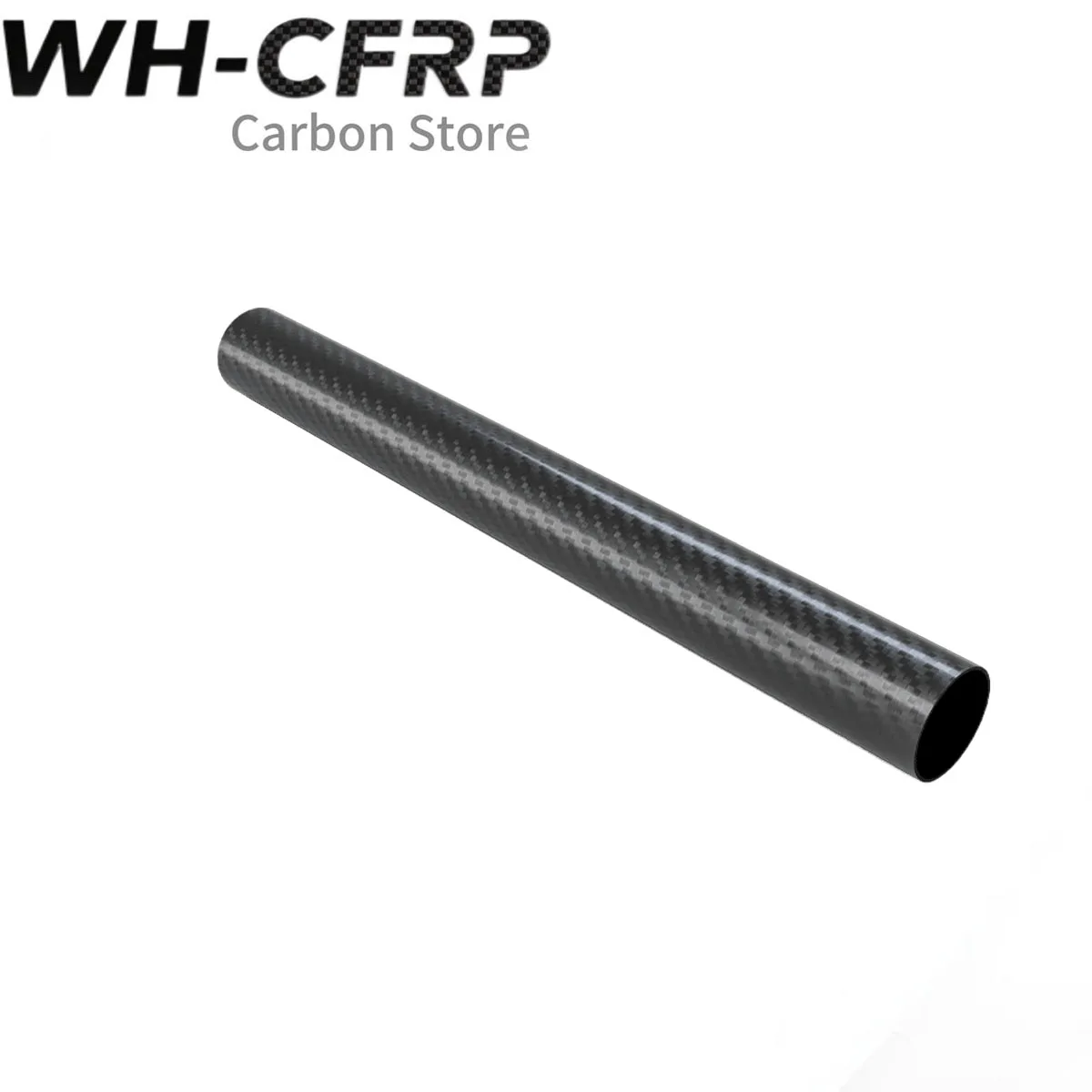 3K Carbon Fiber Tube 30mm 40mm 50mm OD 1000mm Length High Gloss Finish for RC Drone FPV Frame, Quadcopter, Robot Arm, Lightweigh