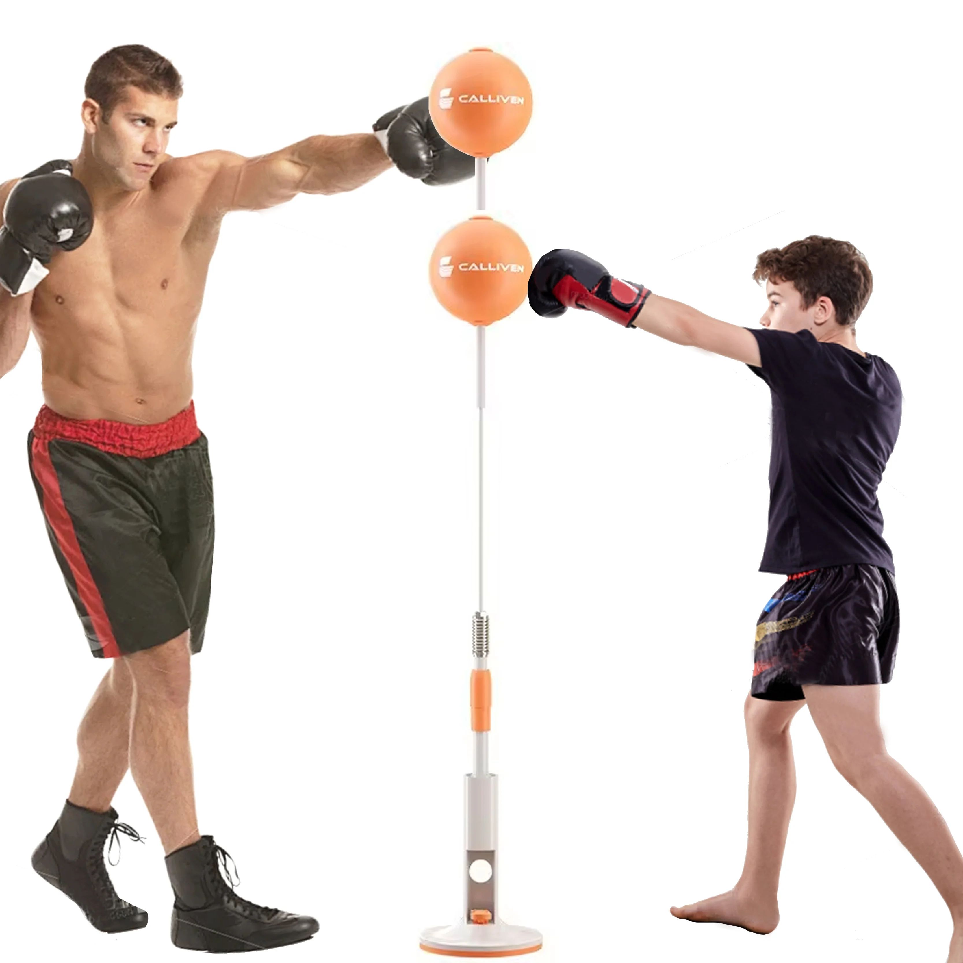 Boxing Reflex Ball Home Gym Punch Practice Improve Hand Eye Coordination Boxing Freestanding Punching Ball Fitness Equipment