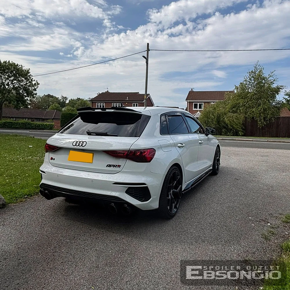 Maxton Rear Roof Lip Spoiler Tail Fin for Audi A3 S3 RS3 8Y 5Door Sportback 20210-2025 Rear Trunk Wing Car Accessories Parts