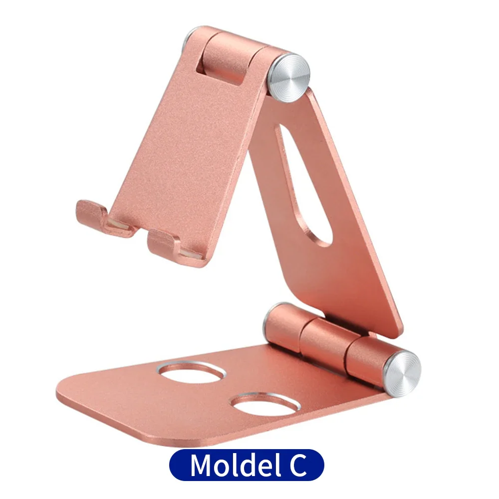 STONEGO faltbarer Metall-Desktop-Handyständer für iPad iPhone Xiaomi Huawei Samsung Tablet Schreibtisch Handy tragbarer Halter