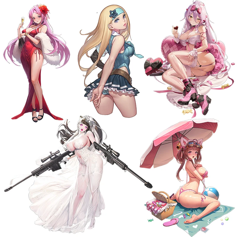 Three Ratels CB1 Destiny Child Sexy anime girl hot Car sticker home decoration Wall sticker Waterproof self pasting