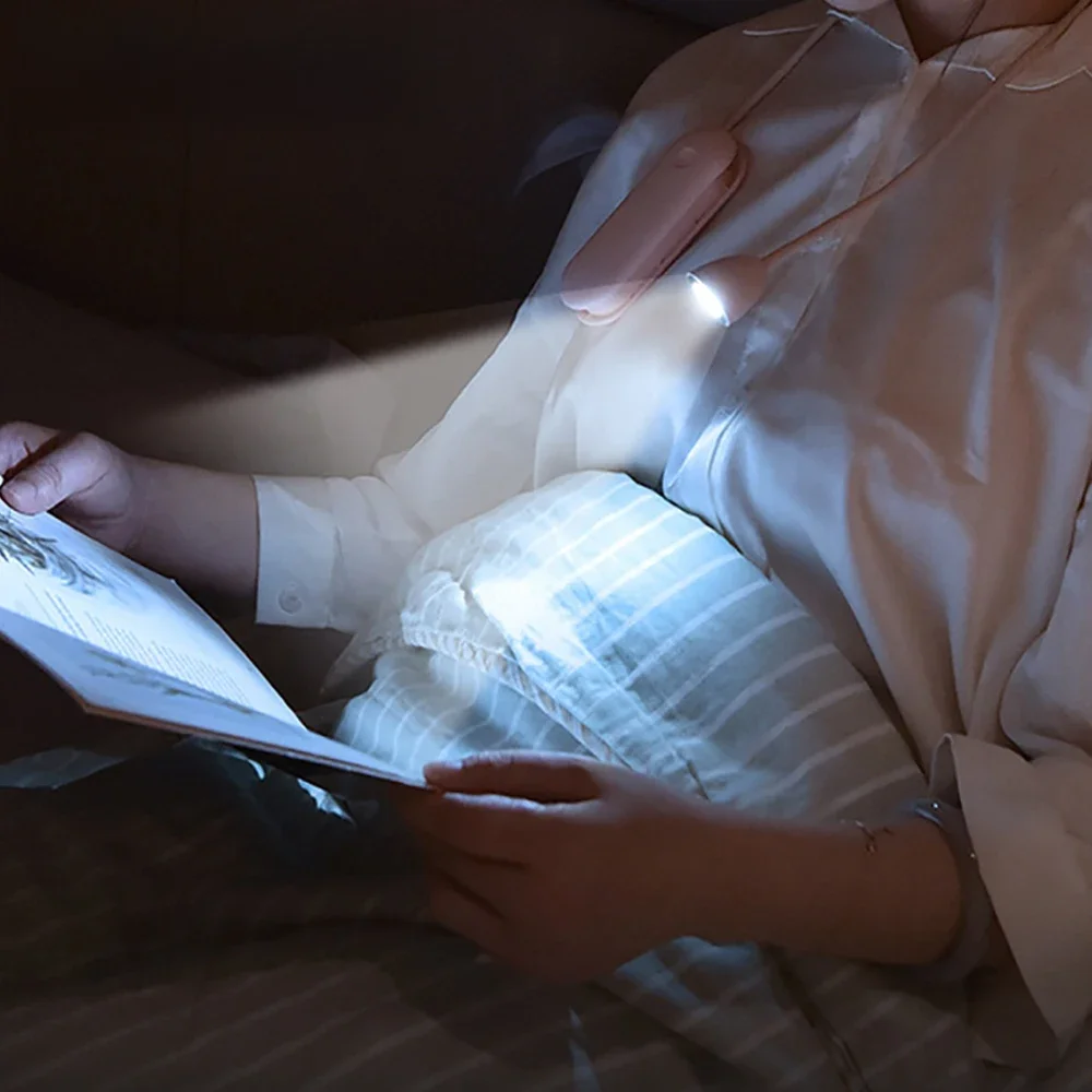 Neck Reading Lamp Book, 360° Flexible Bendable Arms Neck Lights, Perfect for Bedroom, Reading, Knitting, Camping, Repairing