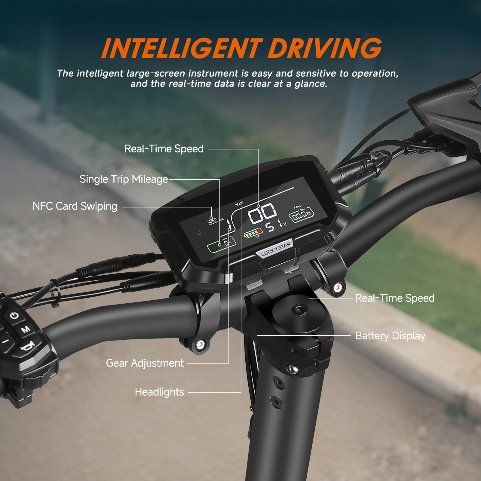 SUNNIGOO الكبار E-سكوتر 800 واط فرش السيارات 48V15AH بطارية ليثيوم قابلة للطي سكوتر كهربائي 10 بوصة الإطارات على الطرق الوعرة Escooter #5