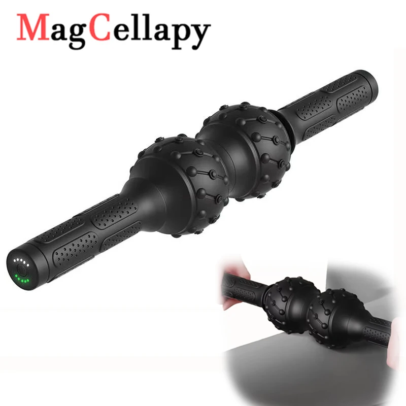 

Handheld Roller Massager, Deep Muscle Impact Relaxation Gun Neck And Back Massage Tool Suitable For Relieving Muscle Soreness