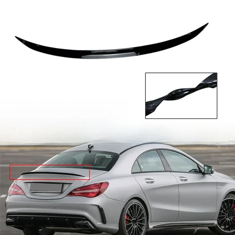 Aile de becquet de voiture avec couvercle de coffre arrière, pour Mercedes Benz classe CLA C117 C118 CLA200 CLA260 CLA45 AMG 2013 – 2023, style de voiture