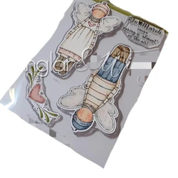2022 new Angel Clear Seal Stamp DIY Scrapbooking Embossing Photo Album Decorative Paper Card Craft Art Handmade Gift