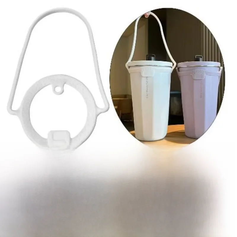 Poignée de bouteille d'eau, sangle de support de bouteille d'eau, Silicone souple et Durable pour la plupart des bouteilles de 8 à 40oz pour accessoires de tasse