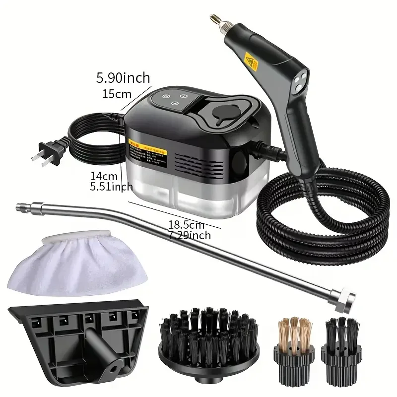 EU Stoomconditioner Draagbare sterilisatie op hoge temperatuur W Pressure Jet-weasher Machine voor thuisauto Keukenairconditioner