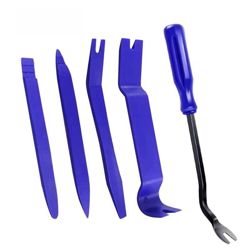 Zestawy narzędzi do demontażu tapicerki samochodowej Ostrza nawigacyjne Demontaż Plastikowe narzędzie do konwersji huśtawki samochodowej — 2