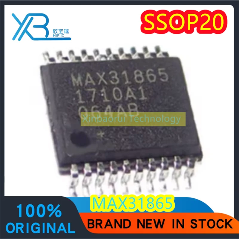 (3/10pieces) MAX31865AAP MAX31865 SSOP-20 RTD to digital output converter chip New original Electronics