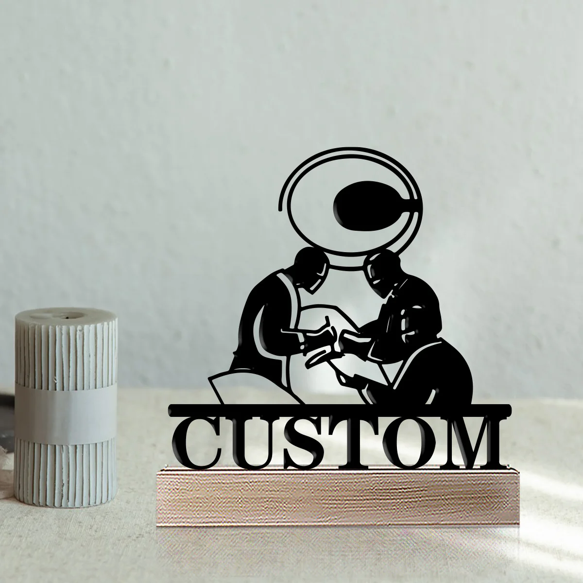 Custom Engraved Surgeon Desk Name Plate Personalized Job Title Office Table Decor Ideal Doctor Professional Gift