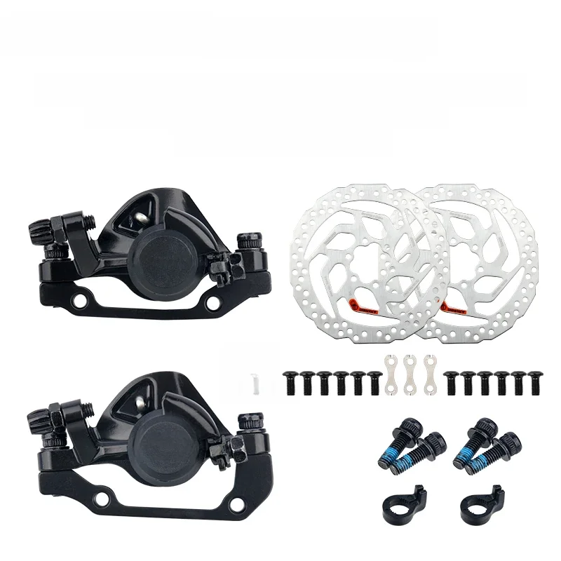 AliExpress Shimano SHIMANO BR-TX805 TOURNEY TX Mechanical Disc Brake Caliper BR-TX805 for MTB with Resin Pads Front Rear Disc Brake