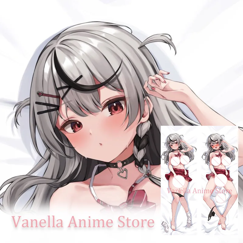 

Dakimakura sakamata chloe VTuber Anime Double-Sided Print Body Pillow Cover Life-Size Pillowcase Gifts