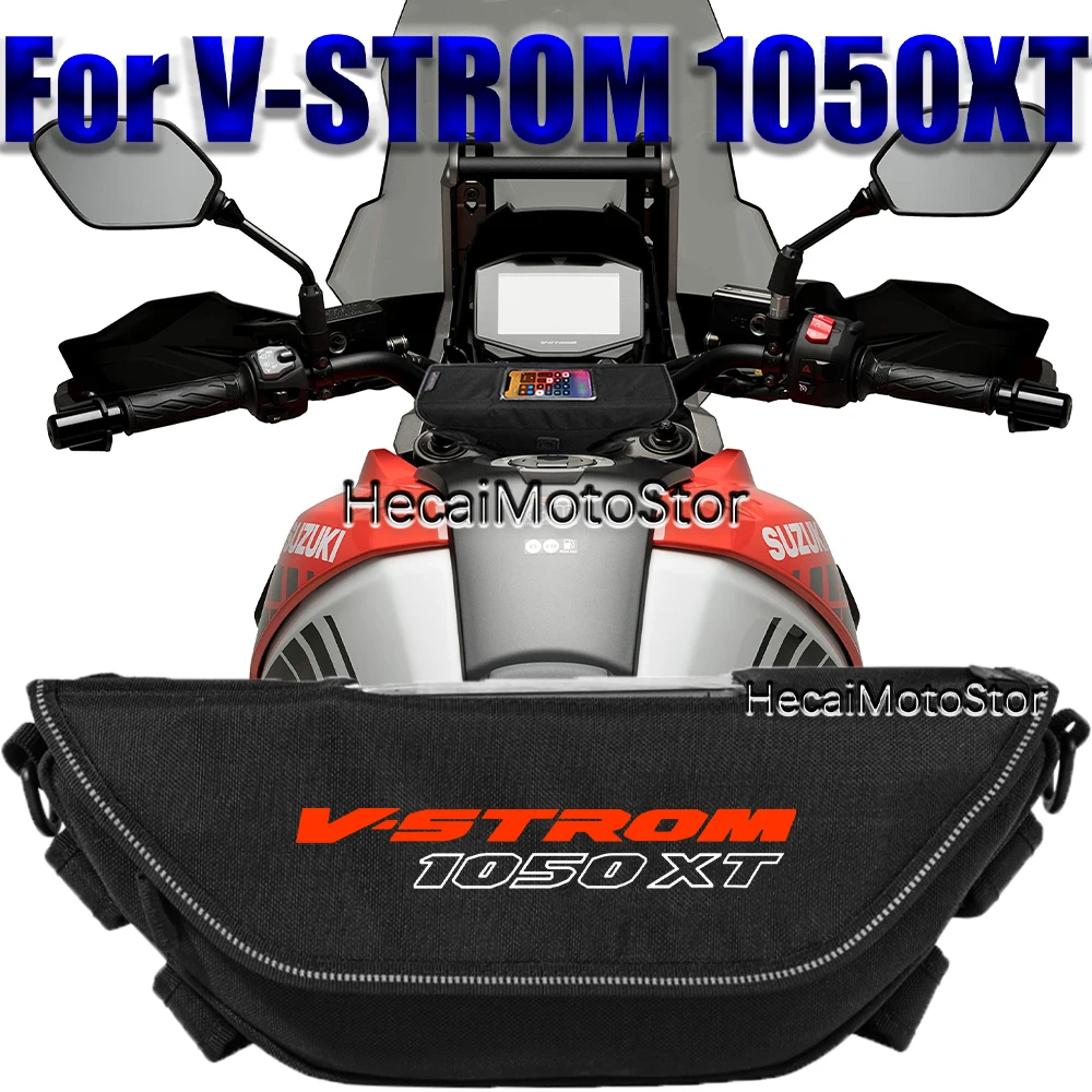 For V-strom1050xt vstrom1050xt Motorcycle accessory Waterproof And Dustproof Handlebar Storage Bag  navigation bag