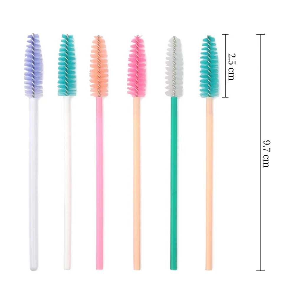 NAGA 50 Pcs/Pack Disposable Eyelash Brush Eyebrow Brush Fine Soft Brush Makeup brushes Makeup Tools Accessories Suppliers