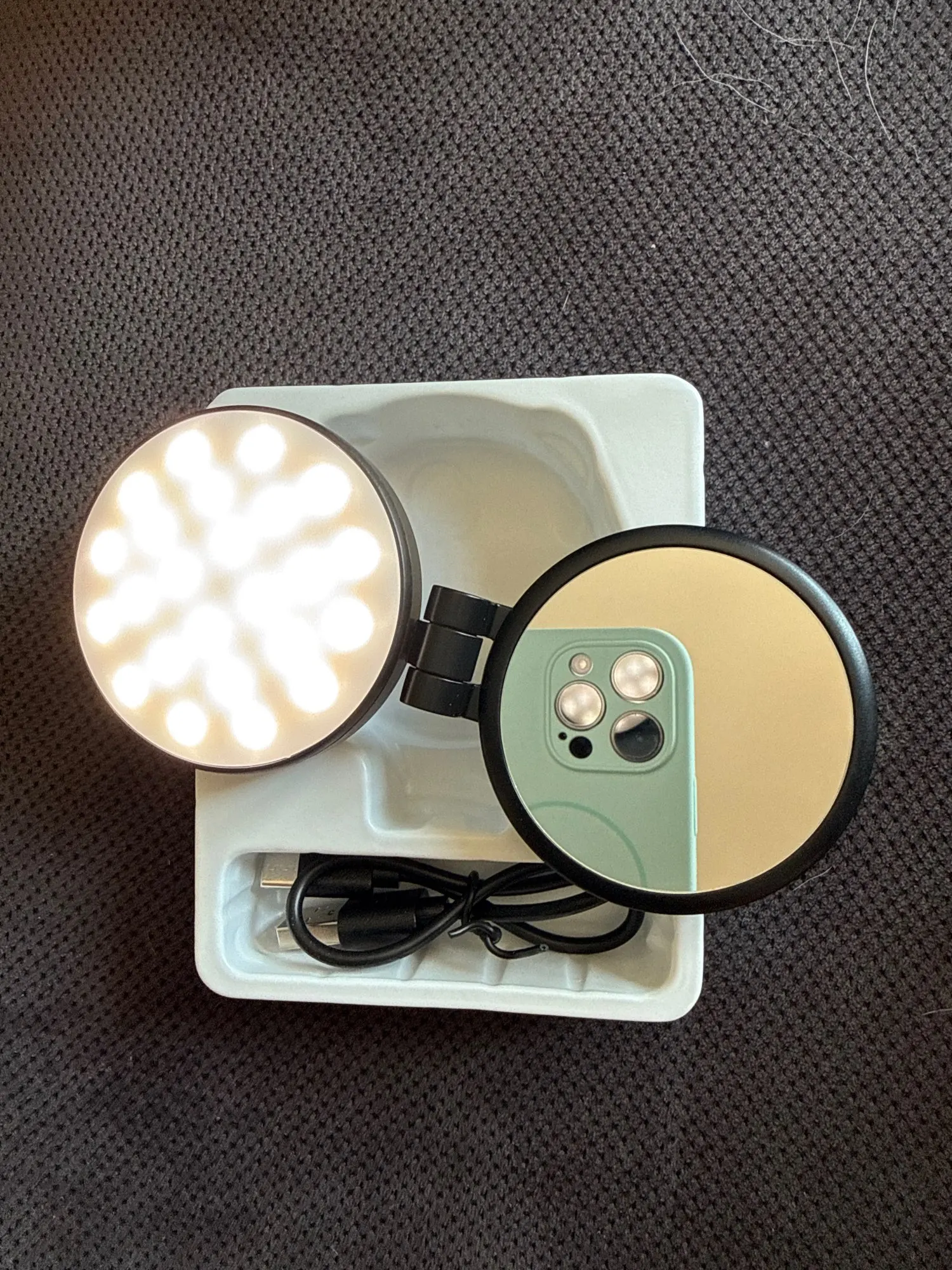 3-in-1 Magnetic Selfie Ring Light photo review